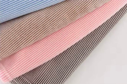 Kids Unisex Fleece Lined Pinstripe Waistcoat. 3 Colours 9M-7Y