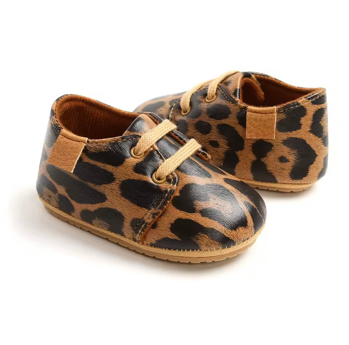 Baby Toddler Unisex Soft Leather Rubber Sole Shoes. 6 Colours 0-18M