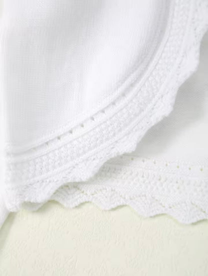 Kids Girls Lightweight Long Sleeve Shawl Cardigan. 4 Colours 1-24M