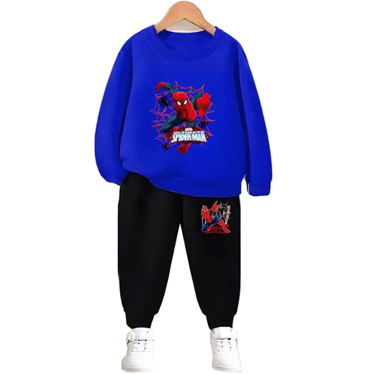 Kids Boys Lightweight Spider-Man Tracksuit 5 colours 1-8Y