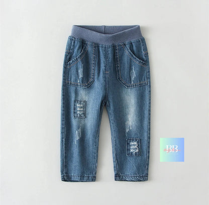 Baby/Toddler Boys Casual Denim Jeans/Trousers. 4 designs, 6M-3Y.