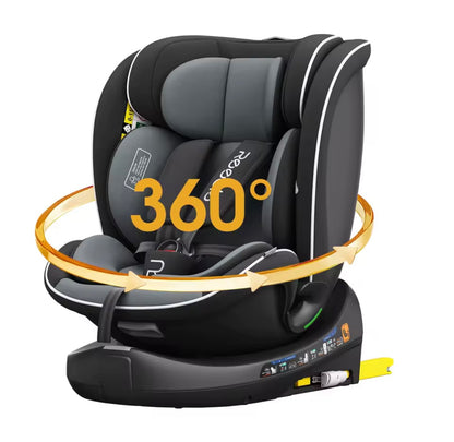 Kids Reecle I-Size 360 Swivel ISOFIX Car Seat. 0-12Y 3 Colours Available