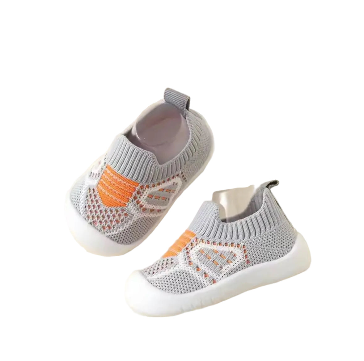 Baby Toddler Soft Slip On Mesh Sock Shoes. 5 Colours 0M-4Y