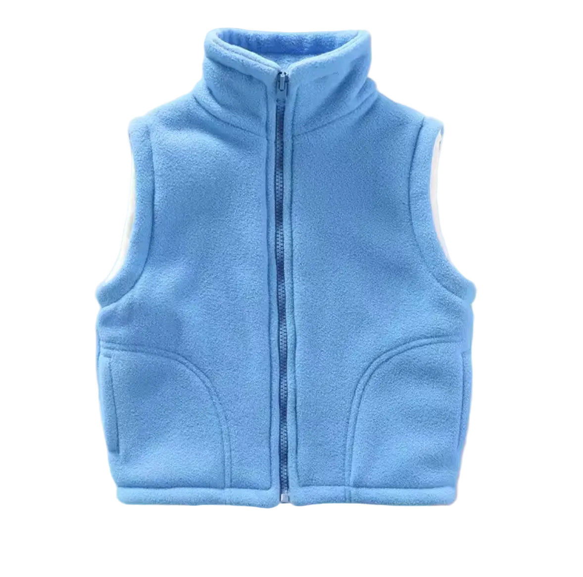 Kids Unisex Fleece BodyWarmer. 14 Colours 3-10Y