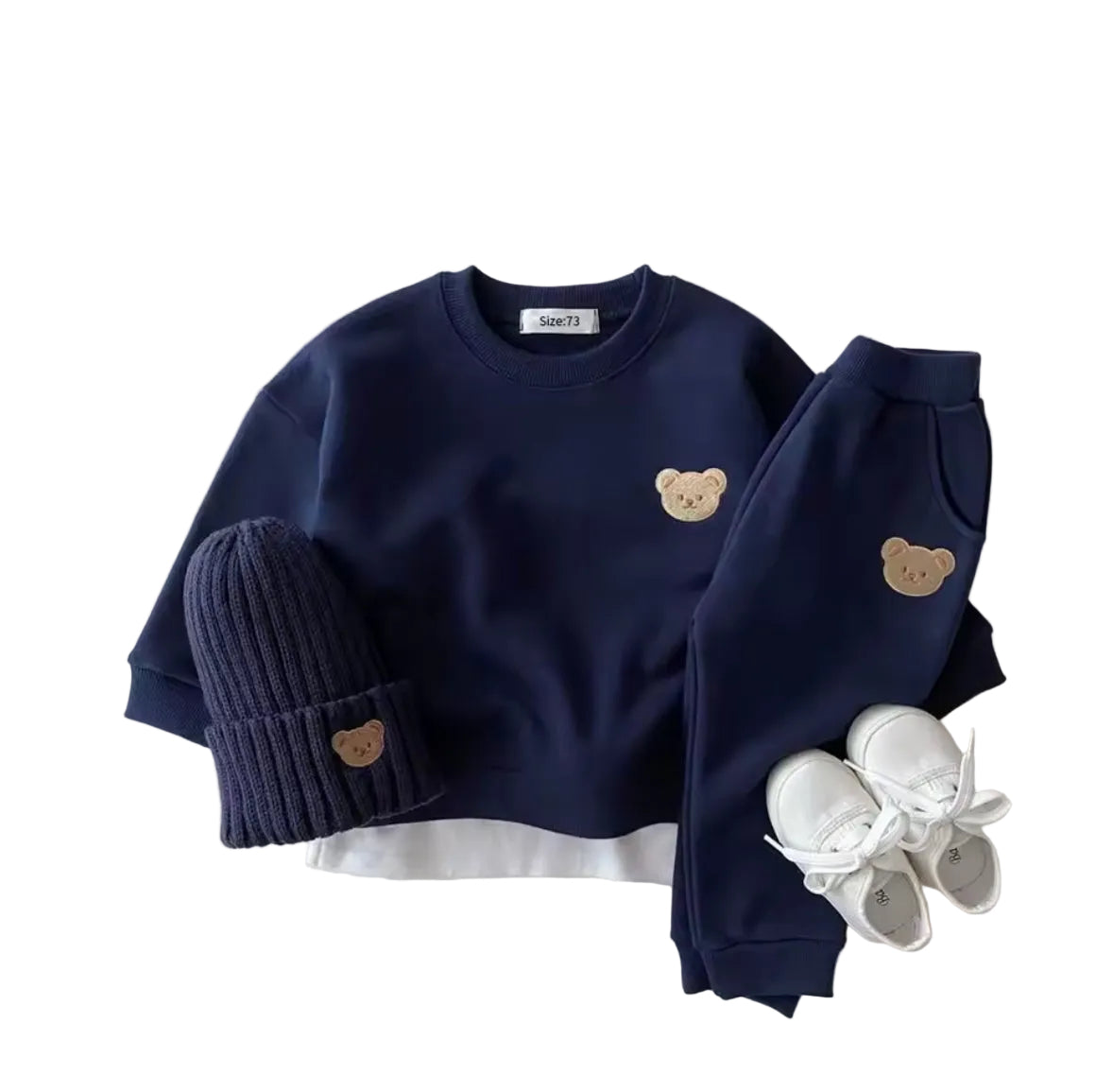 Kids Unisex Casual Sweatshirt & Pants Set. 5 Colours 6M-4Y