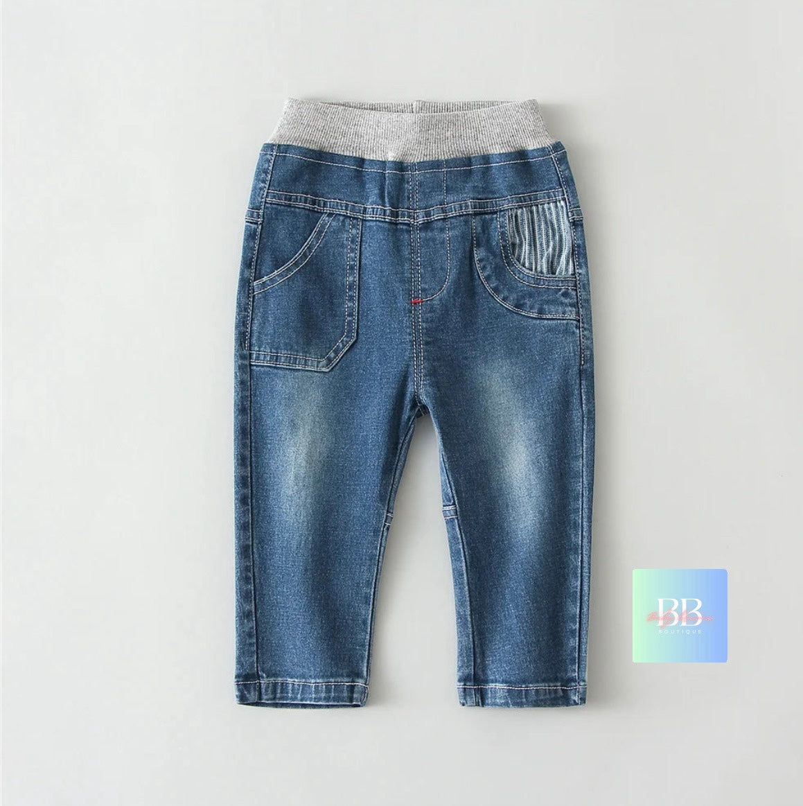 Baby/Toddler Boys Casual Denim Jeans/Trousers. 4 designs, 6M-3Y.