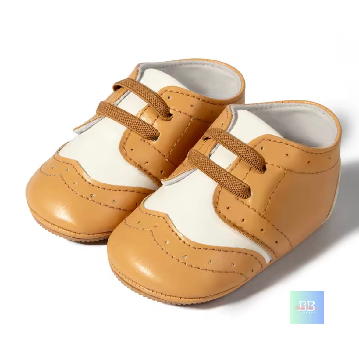 Retro Style Lace Up Baby Shoes. 4 colours, 0-18M