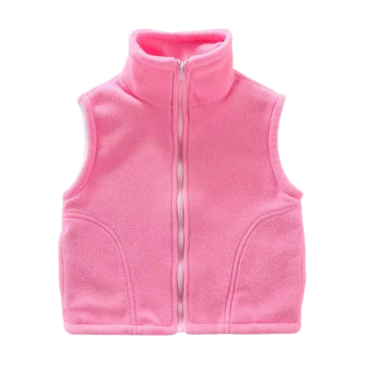 Kids Unisex Fleece BodyWarmer. 14 Colours 3-10Y