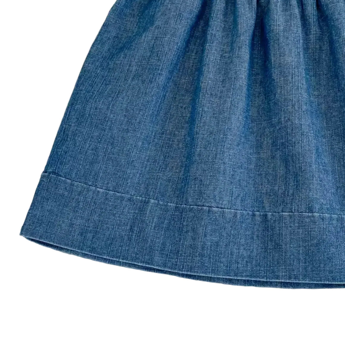 Kids Girls Lightweight Sleeveless Embroidered Summer Dress. 2-6Y