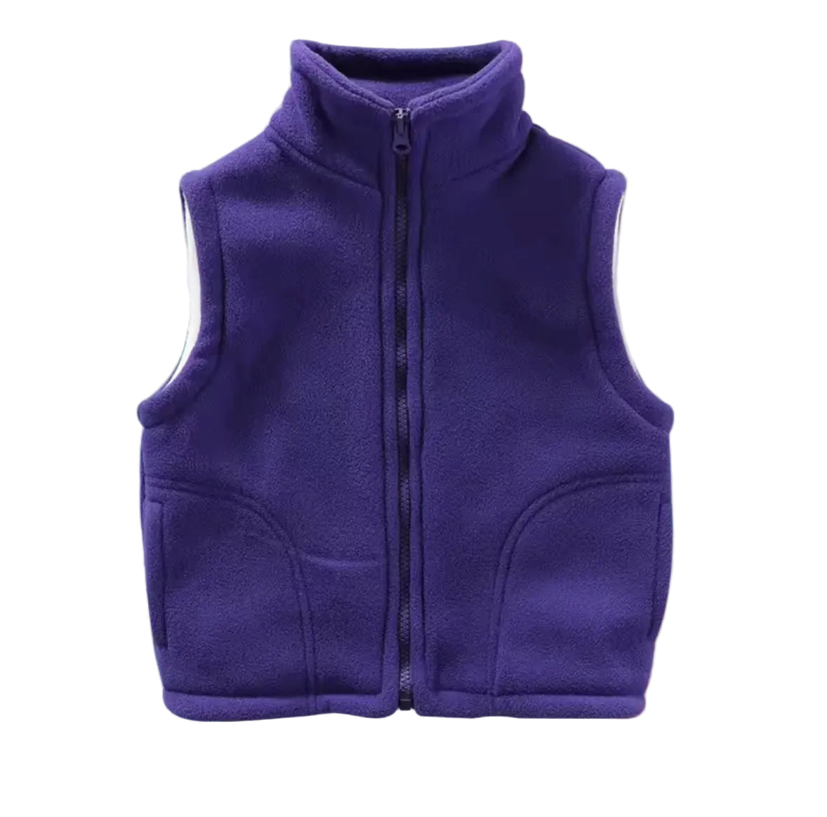 Kids Unisex Fleece BodyWarmer. 14 Colours 3-10Y