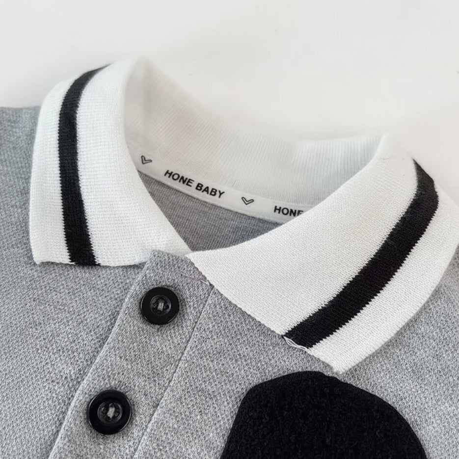 Kids Boys Casual Sports Polo Shirt & Matching Shorts Set. 2 Colours 2-6Y
