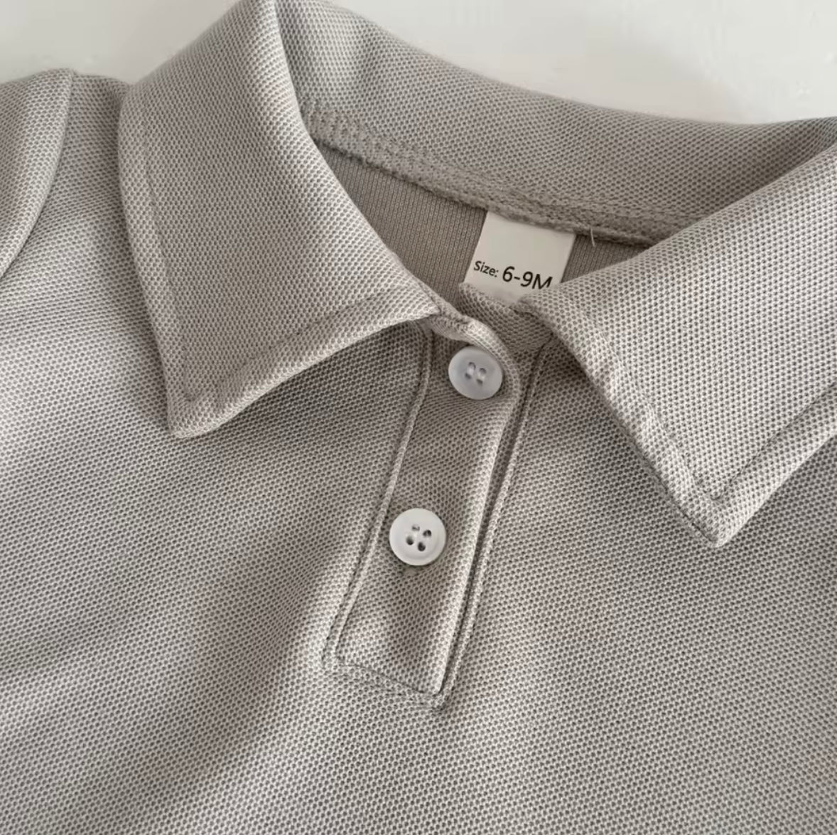 Kids Casual Solid Colour Polo Shirt & Matching Shorts Set. 3 Colours 6M-3Y