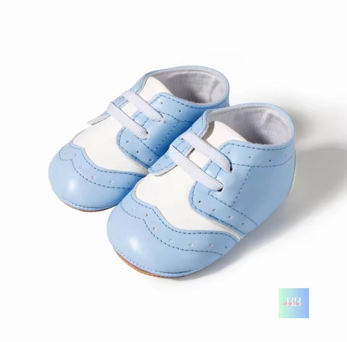 Retro Style Lace Up Baby Shoes. 4 colours, 0-18M