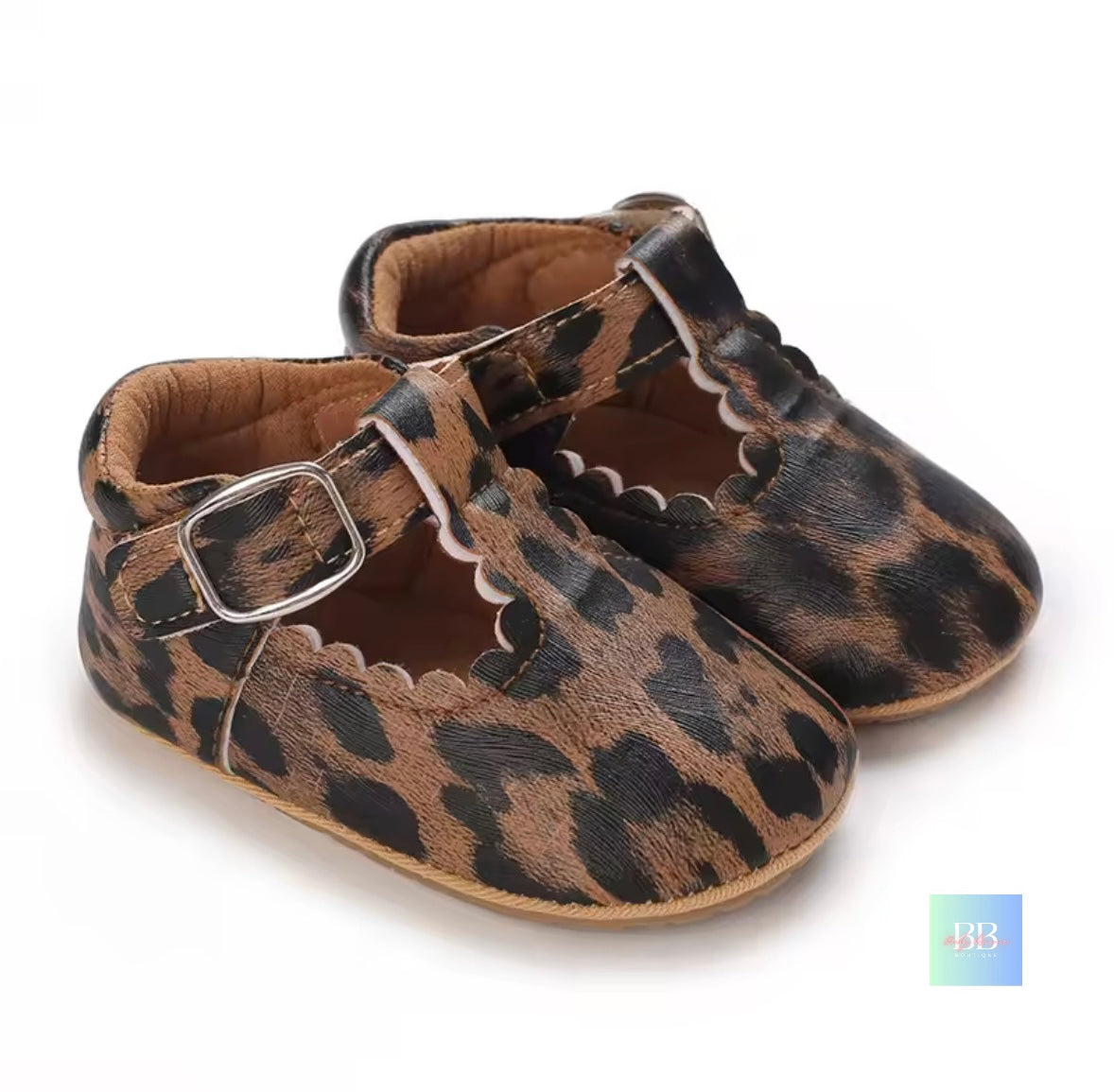 Soft Leather Baby Shoes with Buckle Strap. 7 colours, 0-18M