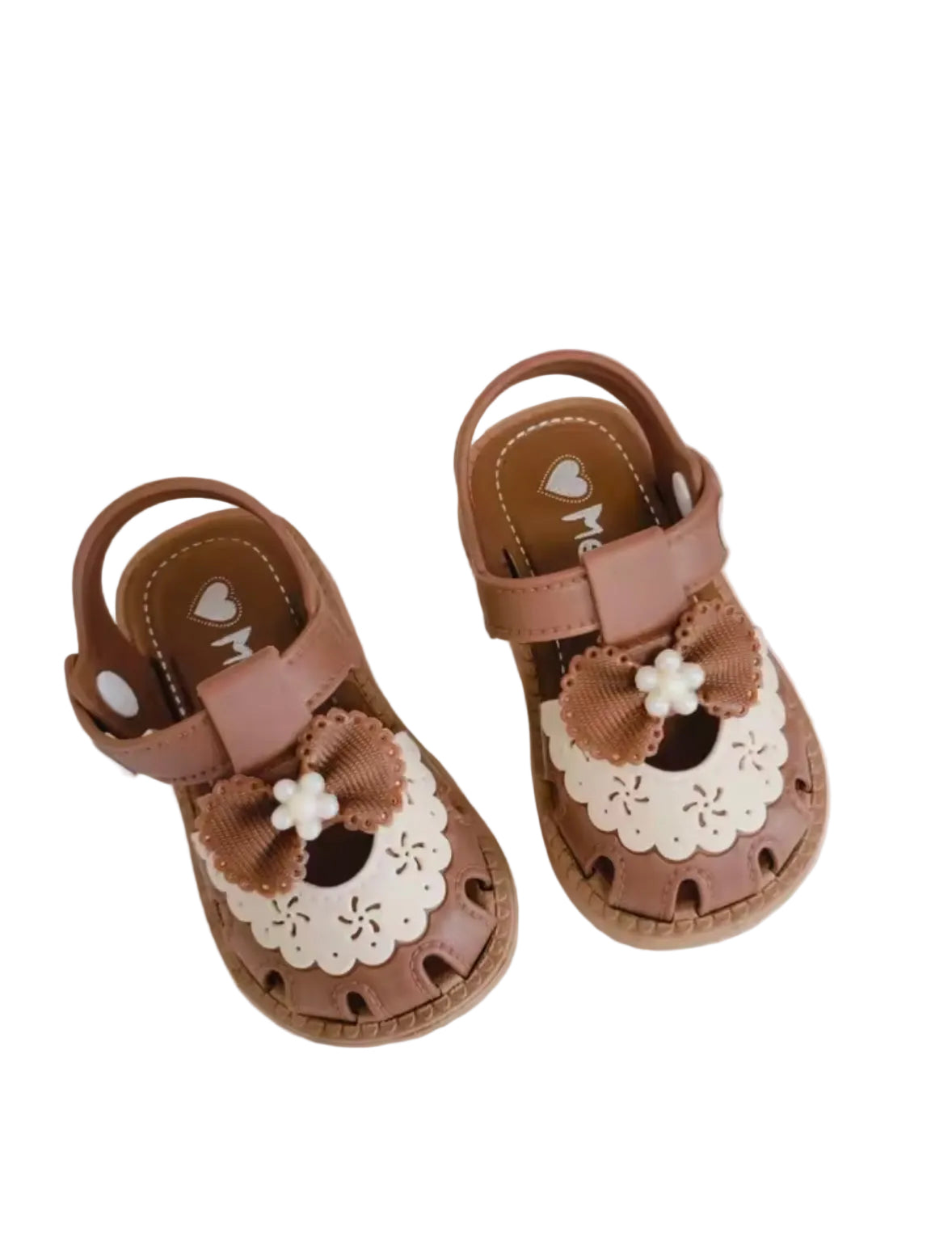 Baby Toddler Anti-Slip Bow Strap Sandals. 2 Colours EU16-25