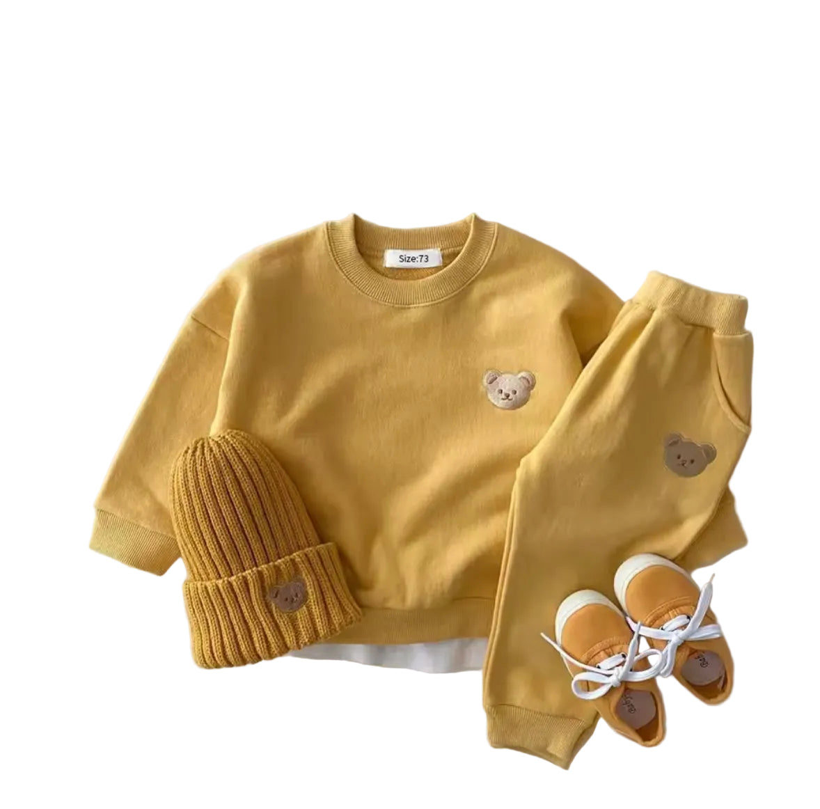 Kids Unisex Casual Sweatshirt & Pants Set. 5 Colours 6M-4Y