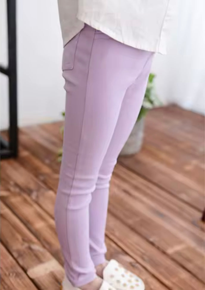 Kids, Girls Stretch Candy Colour Jeggings. 8 Colours 2-11Y