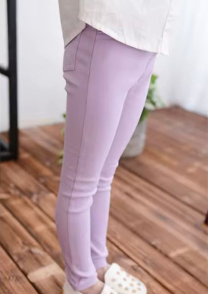 Kids, Girls Stretch Candy Colour Jeggings. 8 Colours 2-11Y
