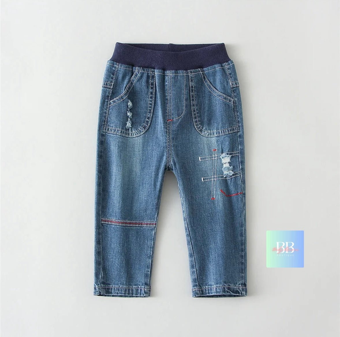 Baby/Toddler Boys Casual Denim Jeans/Trousers. 4 designs, 6M-3Y.