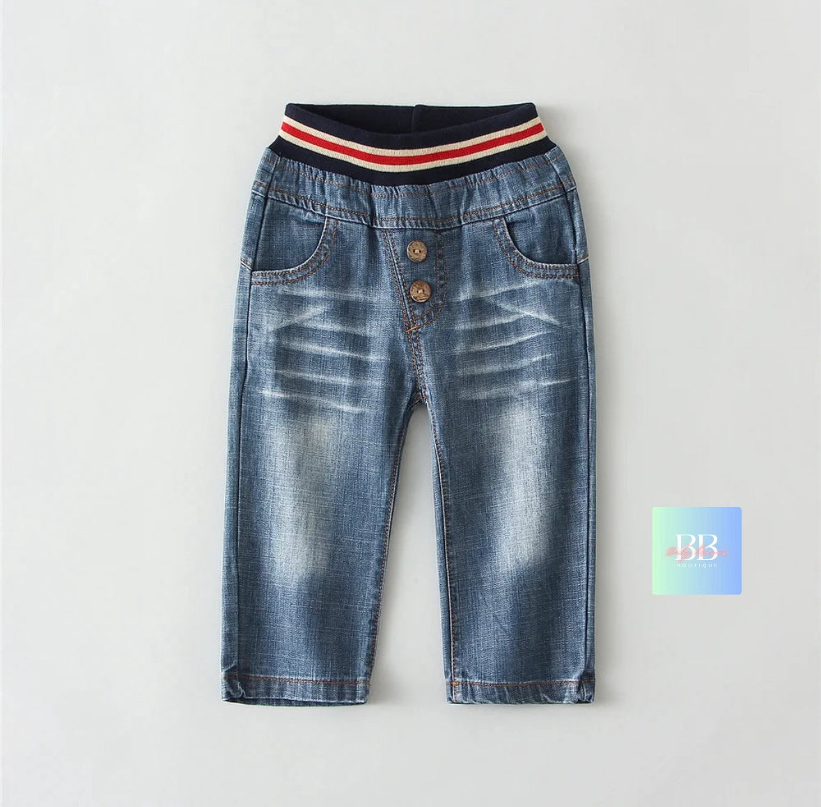 Baby/Toddler Boys Casual Denim Jeans/Trousers. 4 designs, 6M-3Y.