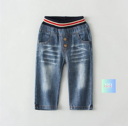 Baby/Toddler Boys Casual Denim Jeans/Trousers. 4 designs, 6M-3Y.