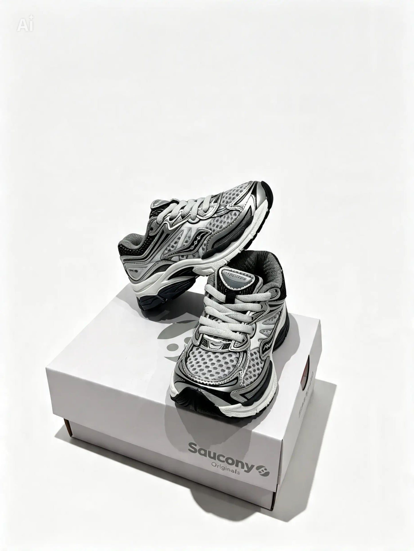 Kids Unisex Saucony Omni 9 Sneakers. UK size 9-2