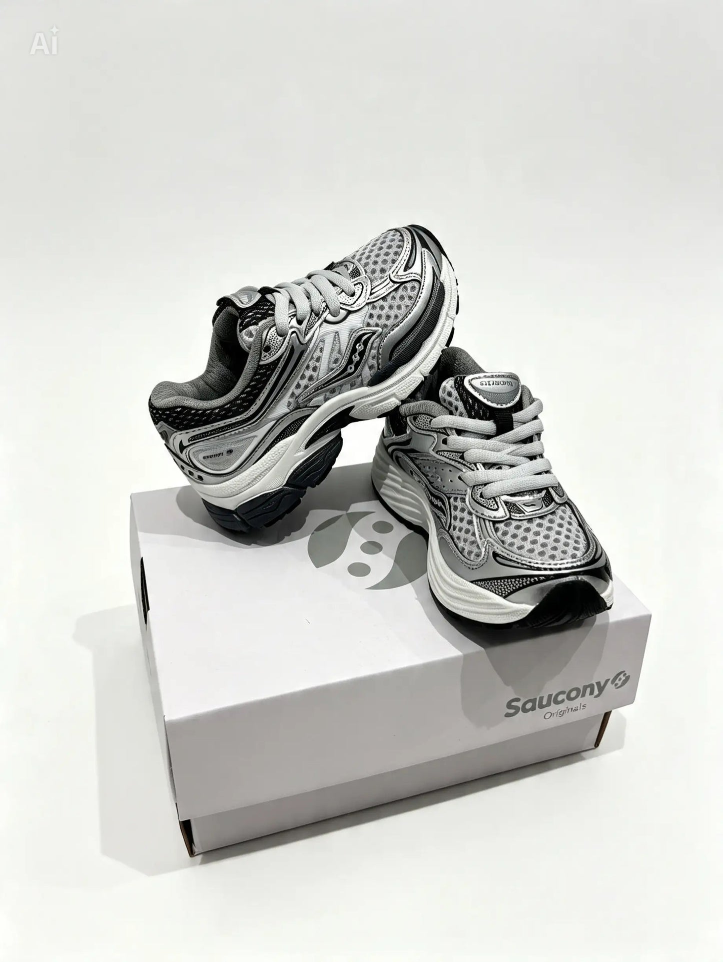 Kids Unisex Saucony Omni 9 Sneakers. UK size 9-2