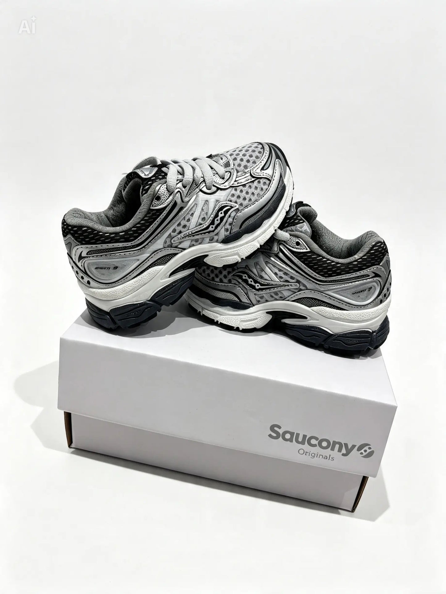 Kids Unisex Saucony Omni 9 Sneakers. UK size 9-2