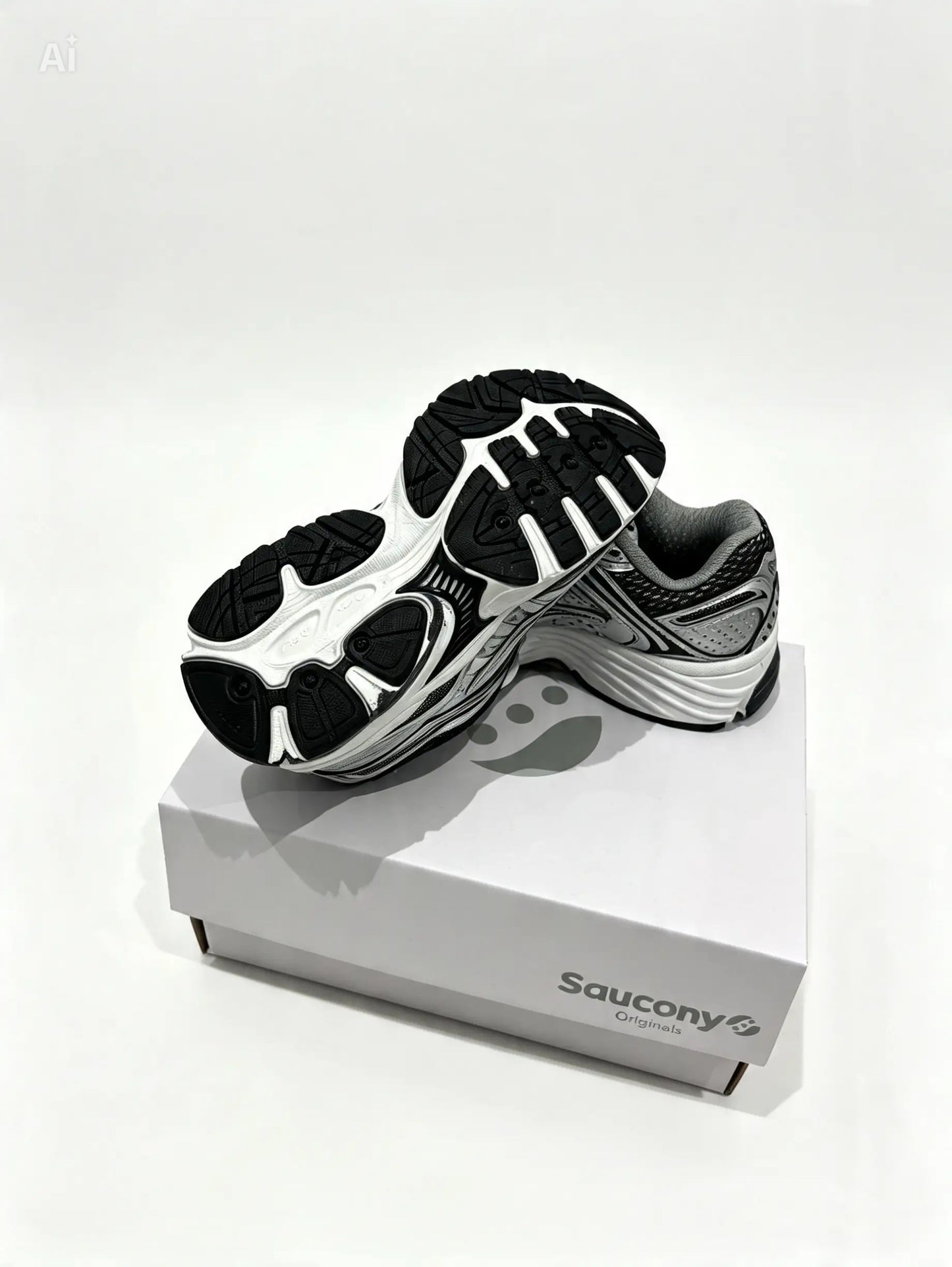 Kids Unisex Saucony Omni 9 Sneakers. UK size 9-2