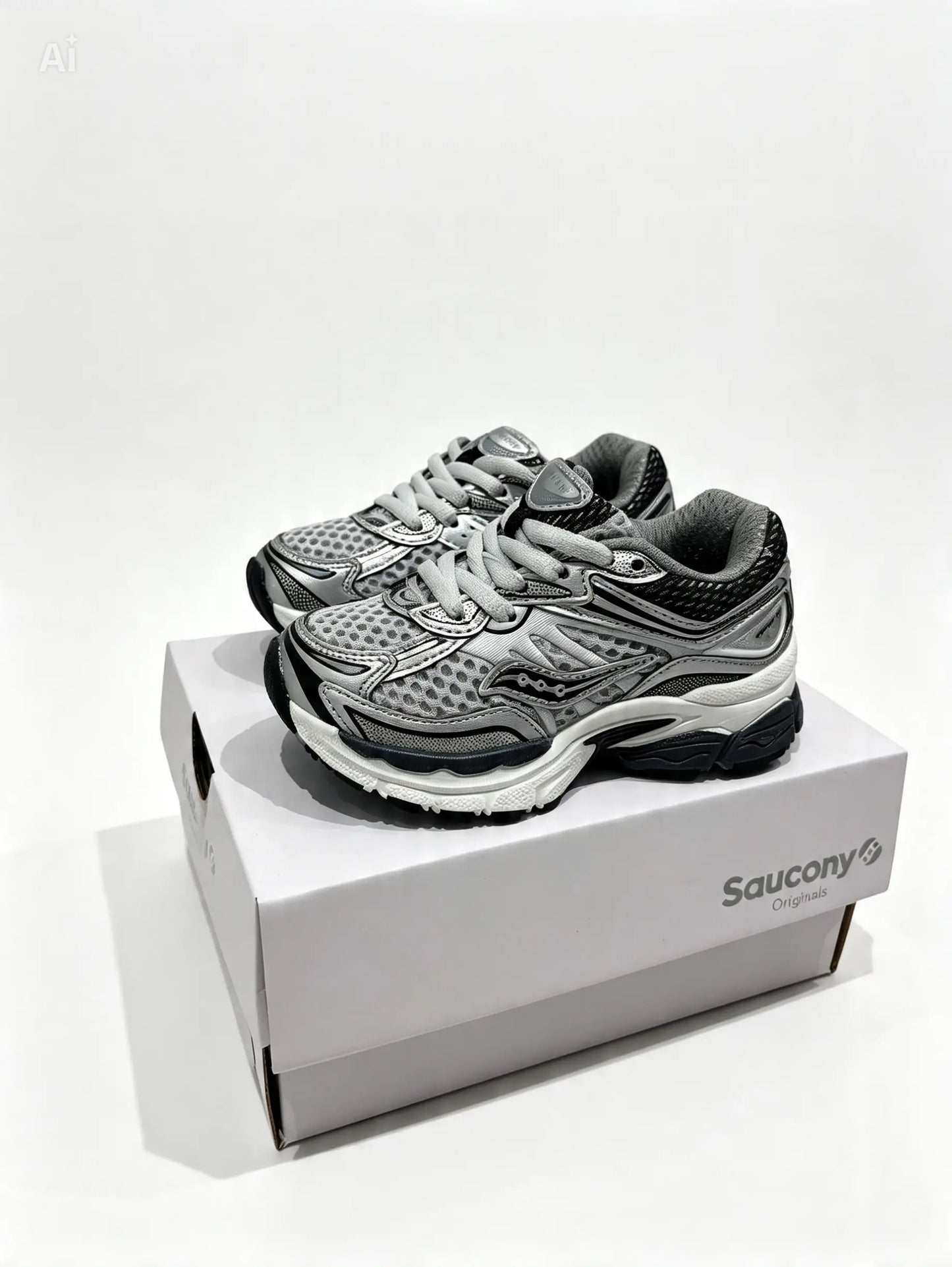 Kids Unisex Saucony Omni 9 Sneakers. UK size 9-2