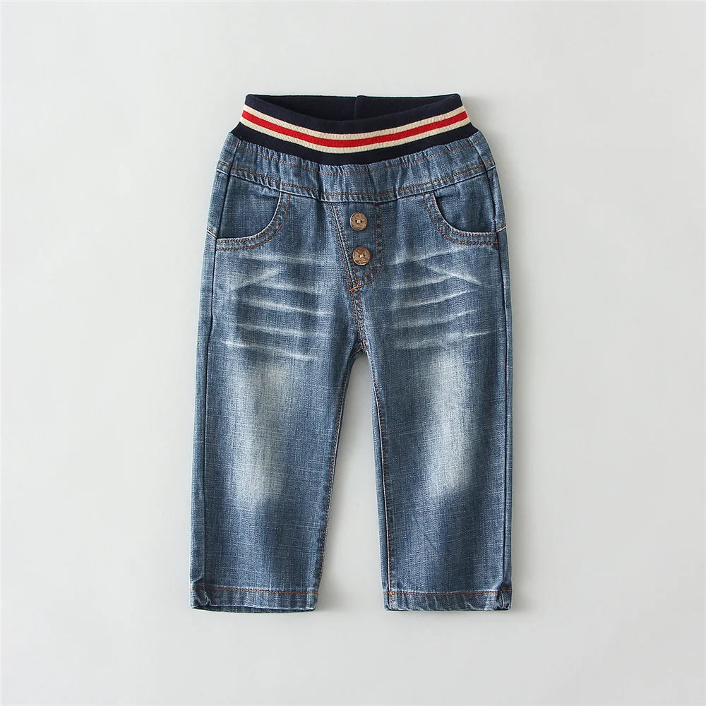 Baby Boy Denim Pants Children Casual Pants Infant Girls Jeans Toddler Trousers Fashion Kids Baby Clothes