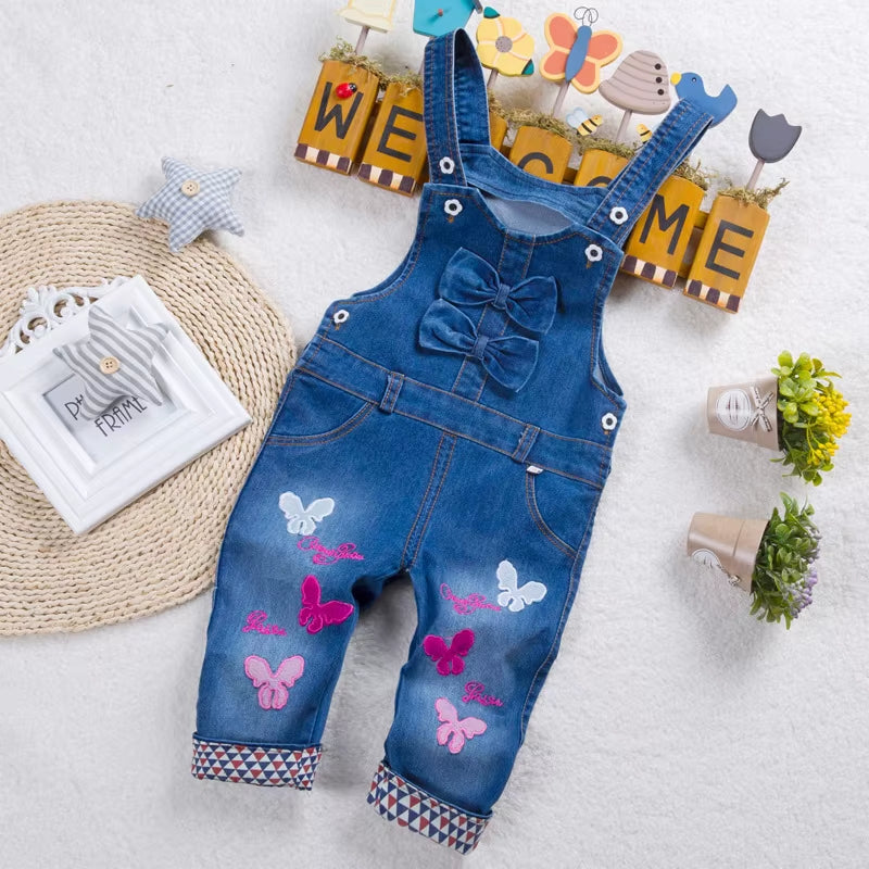 Kids Baby Clothes Clothes Jumper Boys Girls Dungarees Infant Playsuit Pants Denim Jeans Overalls Toddler Jumpsuits