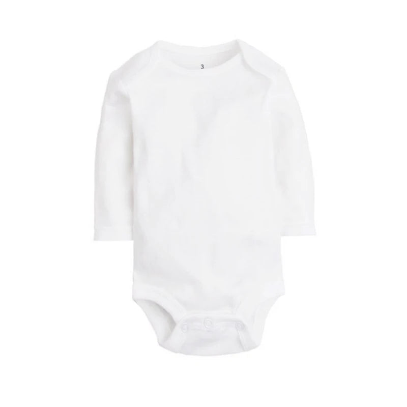 3 Pcs/Lot Baby Bodysuits Spring Summer Baby Girl Clothes Newborn Baby Clothing Set 100% Cotton Infant Boy Girl Pajamas Clothes